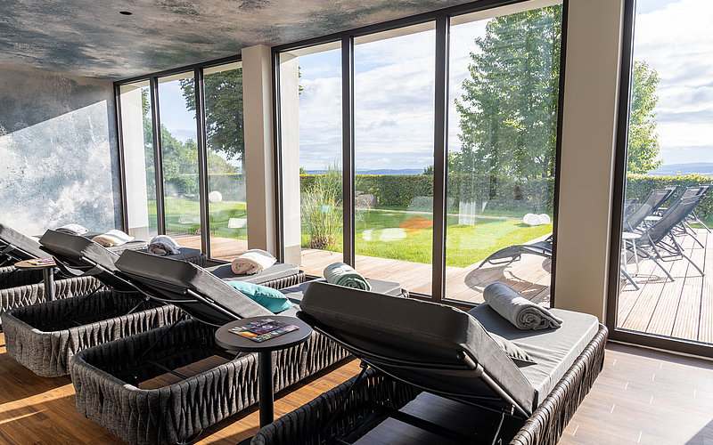 Wellnessliegen im neuen SPA Bereich 